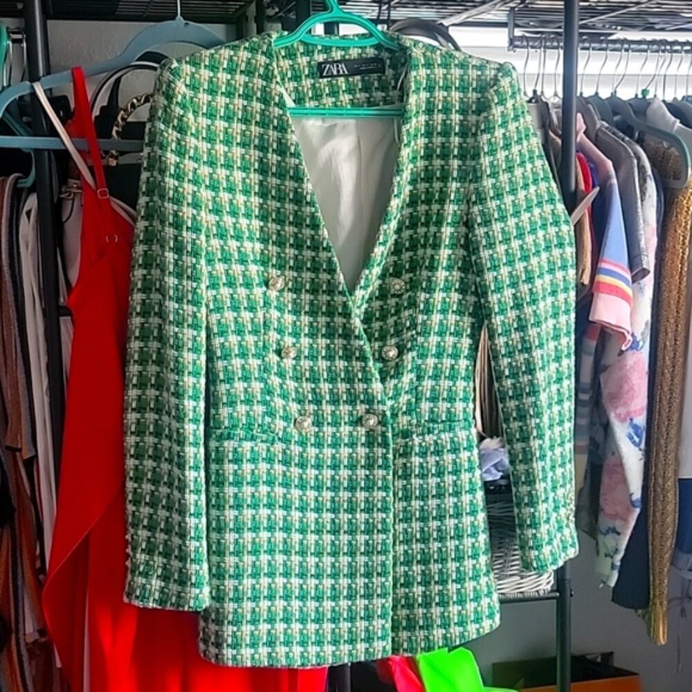 Blazer in green